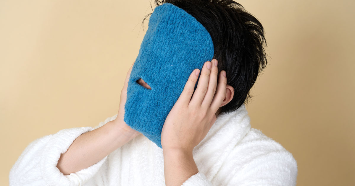 今治藍染め産蒸美人フェイスマスク | slouch&chic